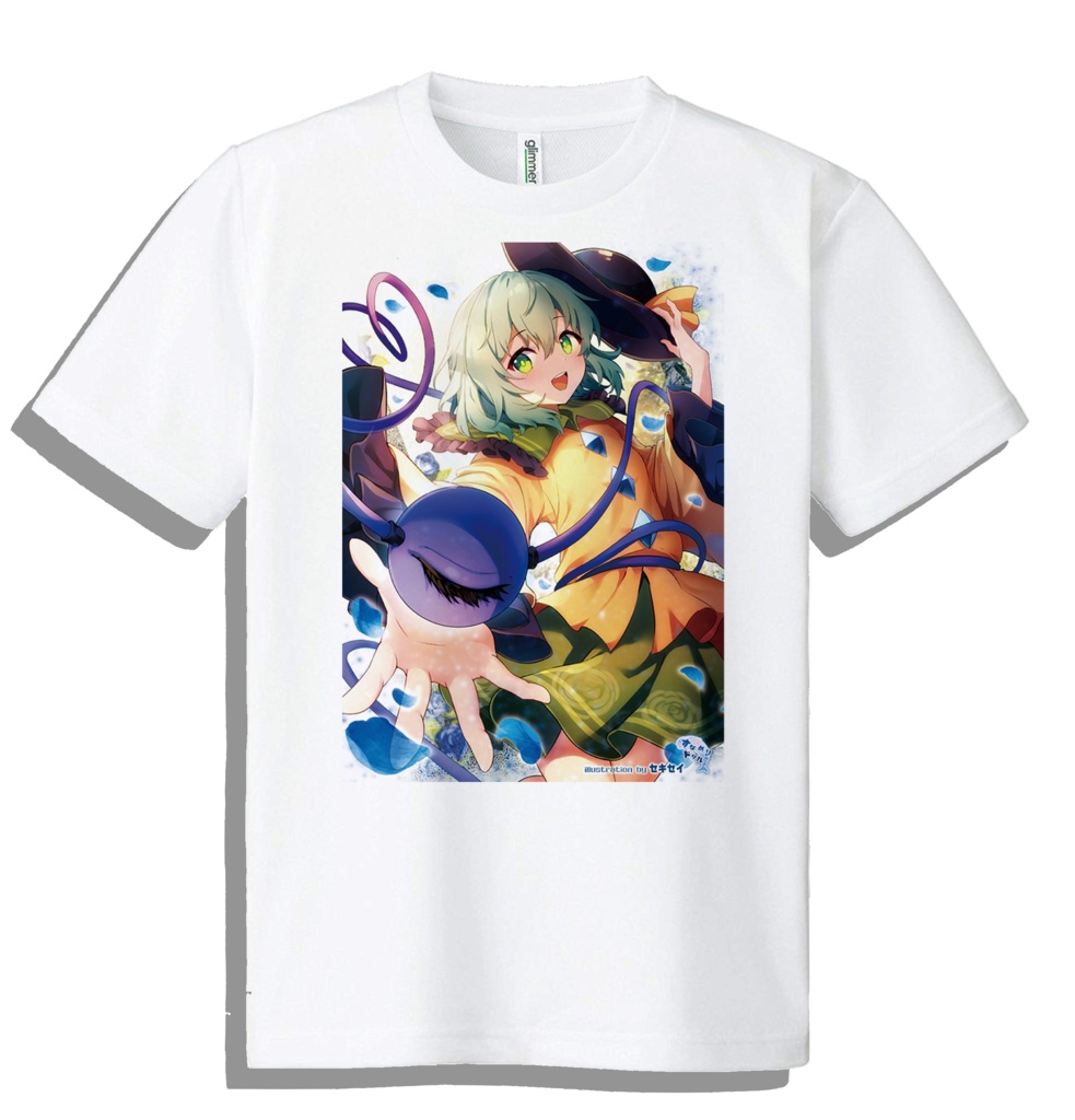 ドライメッシュTシャツ　東方　古明地こいし　202505　セキセイ