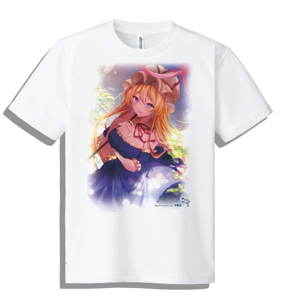 ドライメッシュTシャツ　東方　八雲紫　202505　子野日