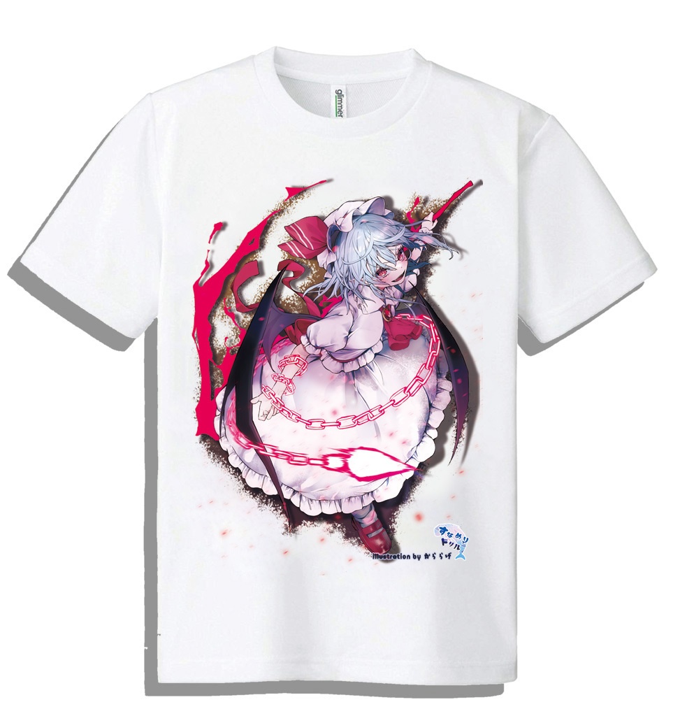 ドライメッシュTシャツ　東方　レミリア・スカーレッド　202604　kararage