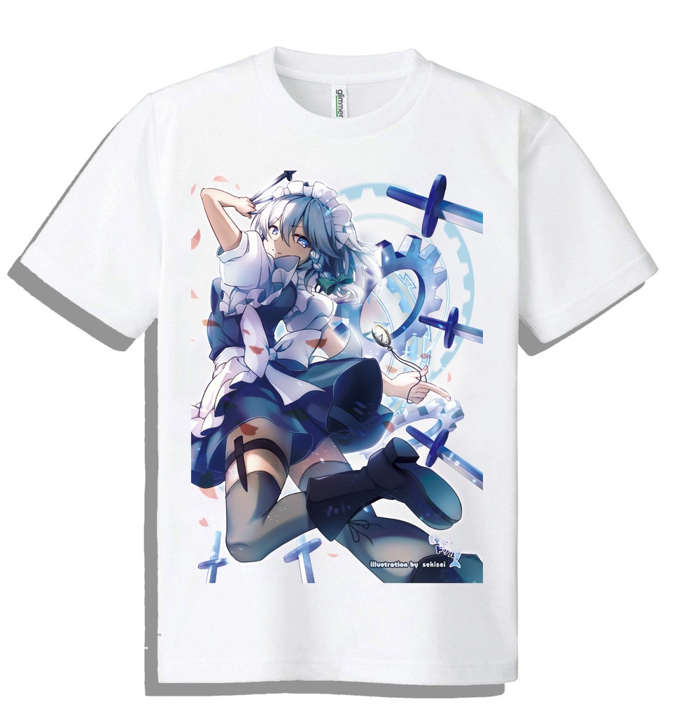 ドライメッシュTシャツ　東方　十六夜咲夜　202604　kararage202604 sekisei