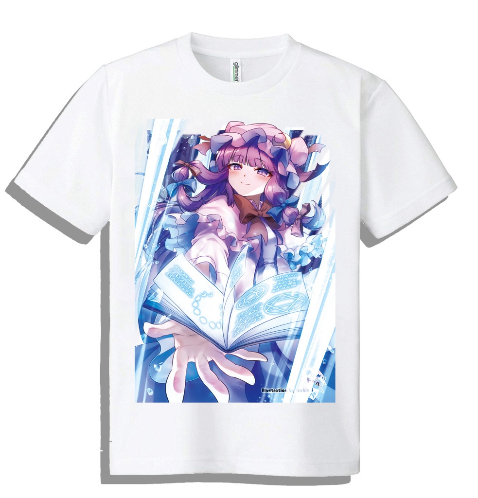 ドライメッシュTシャツ　東方　パチュリーノーレッジ　202604　sekisei