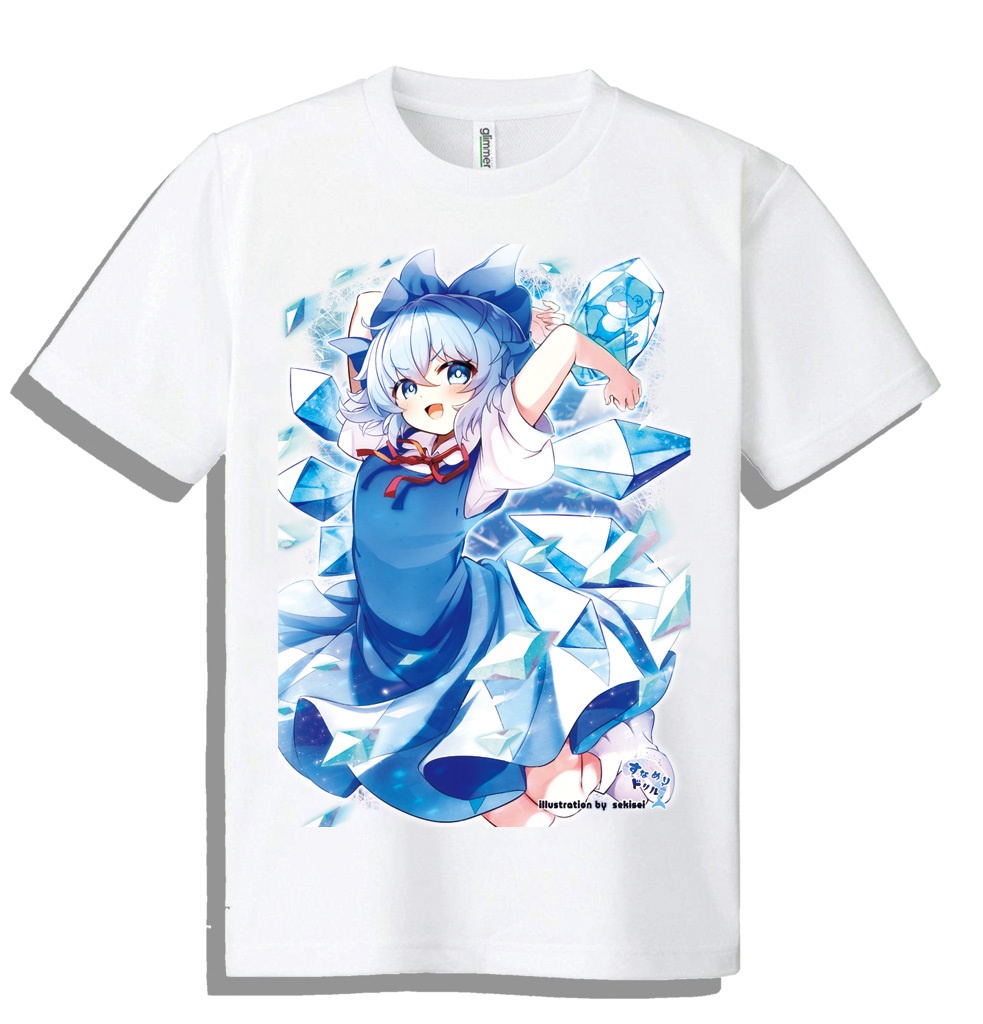 ドライメッシュTシャツ　東方　チルノ　202604　sekisei