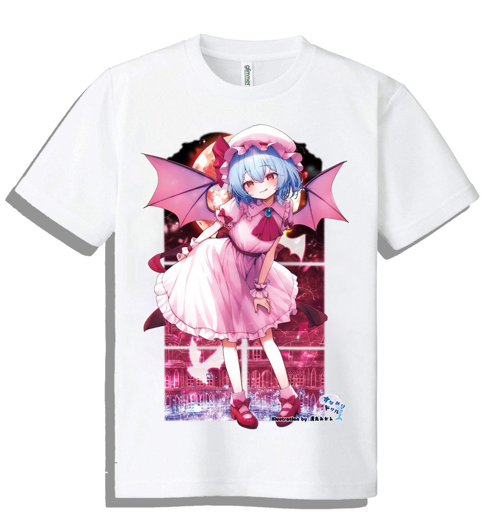 ドライメッシュTシャツ　東方　レミリア・スカーレッド　202604　manmarumikan