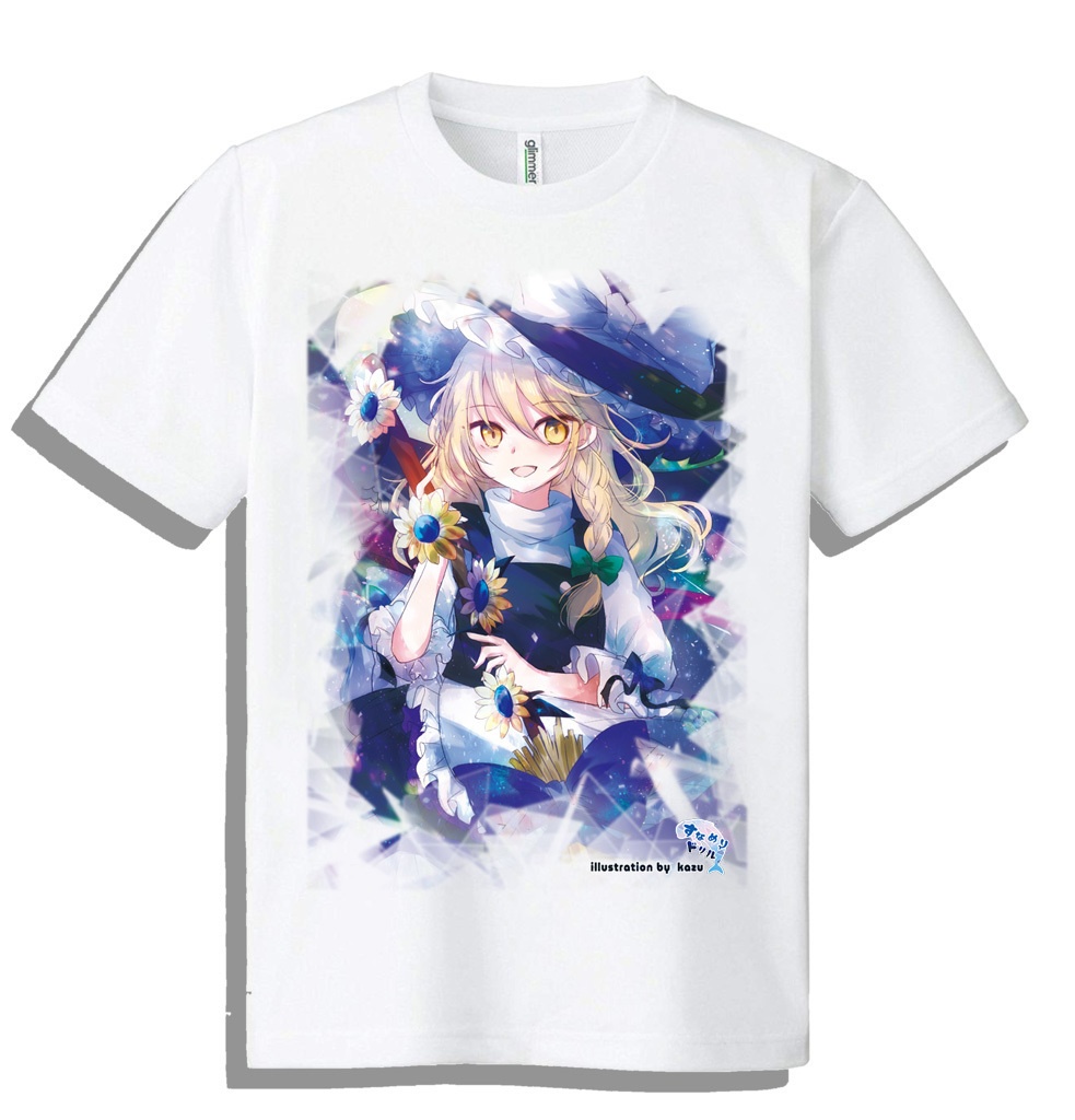 ドライメッシュTシャツ　東方　霧雨魔理沙　202604　kazu