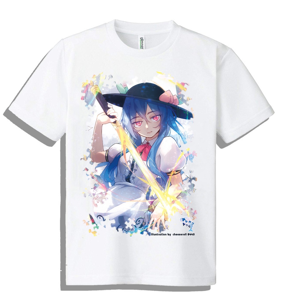 ドライメッシュTシャツ　東方　比那名居天子　202604　cheeseroll