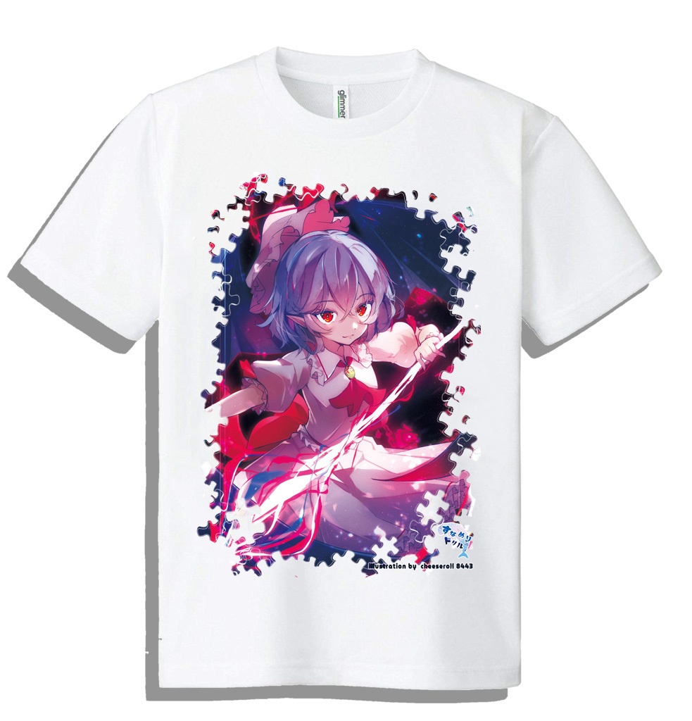 ドライメッシュTシャツ　東方　レミリア・スカーレット　202604　cheeseroll