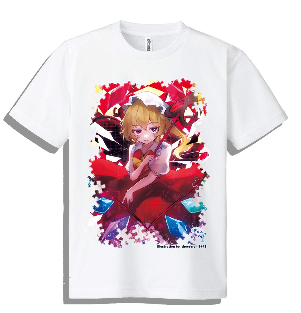 ドライメッシュTシャツ　東方　フランドール・スカーレット　202604　cheeseroll