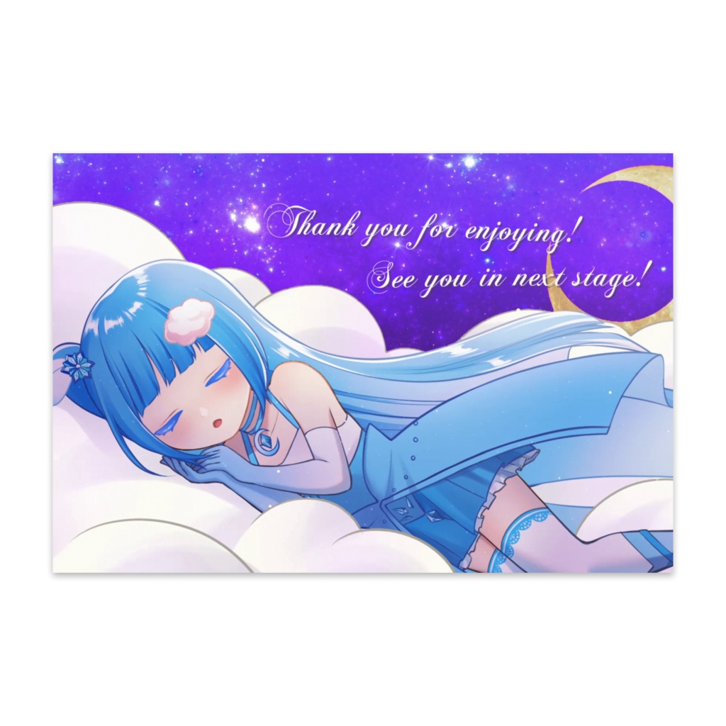 【空雪ルミア4周年】ポストカード・4種類(10枚セット)