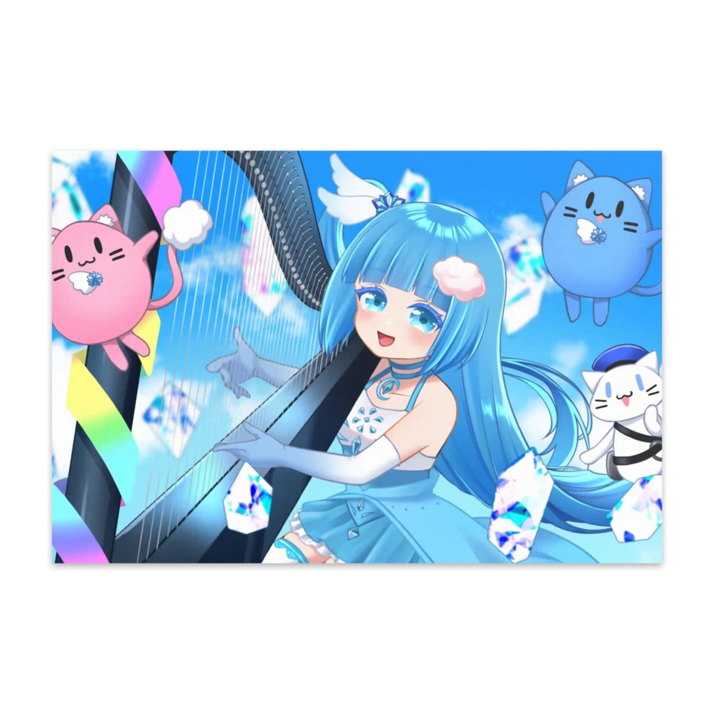 【空雪ルミア4周年】ポストカード・4種類(10枚セット)