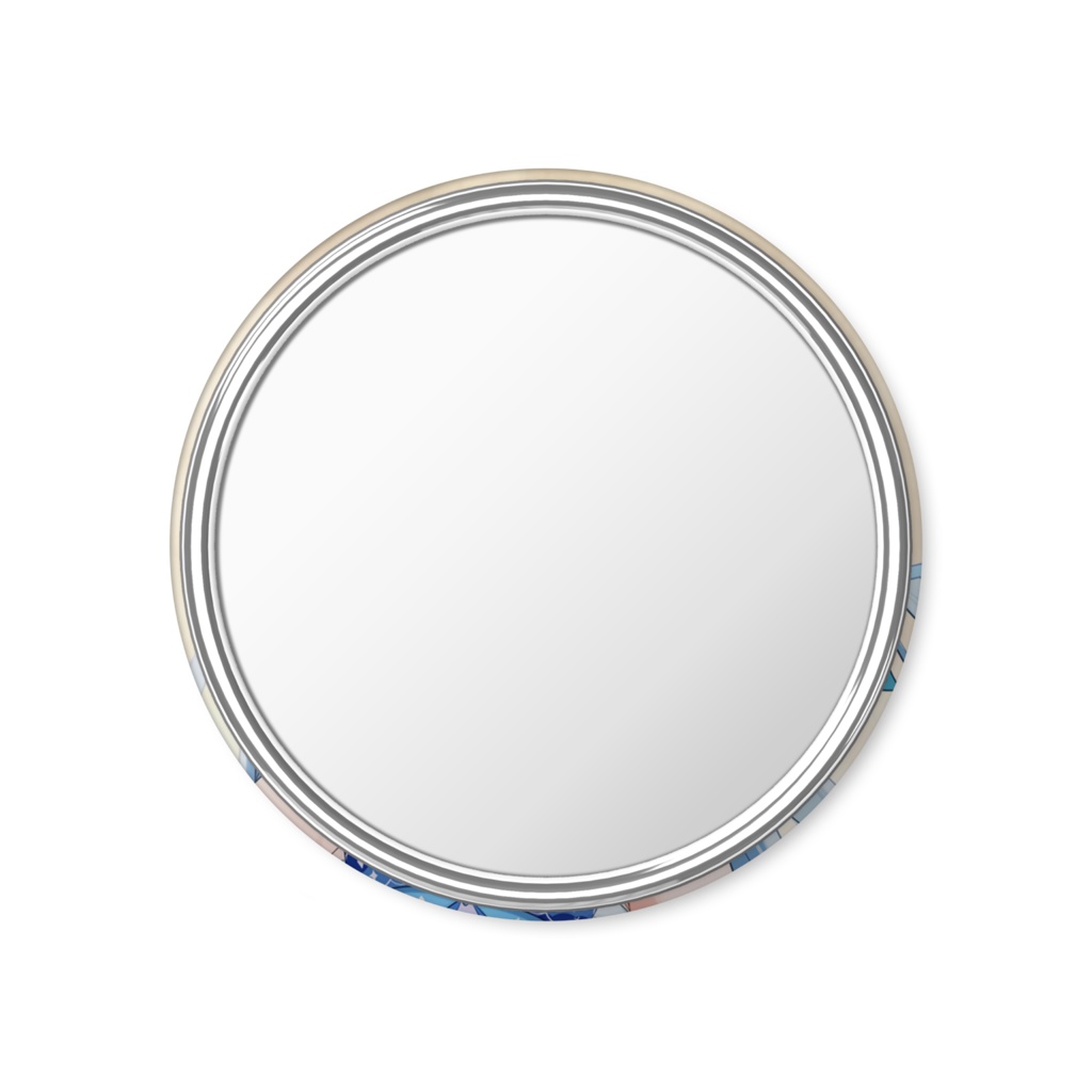 【空雪ルミア4周年】イメージ図缶ミラー・2種類 56mm