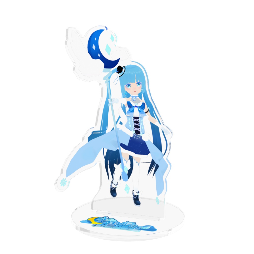 【空雪ルミア4周年】アクリルフィギュア・3種類 100x100mm