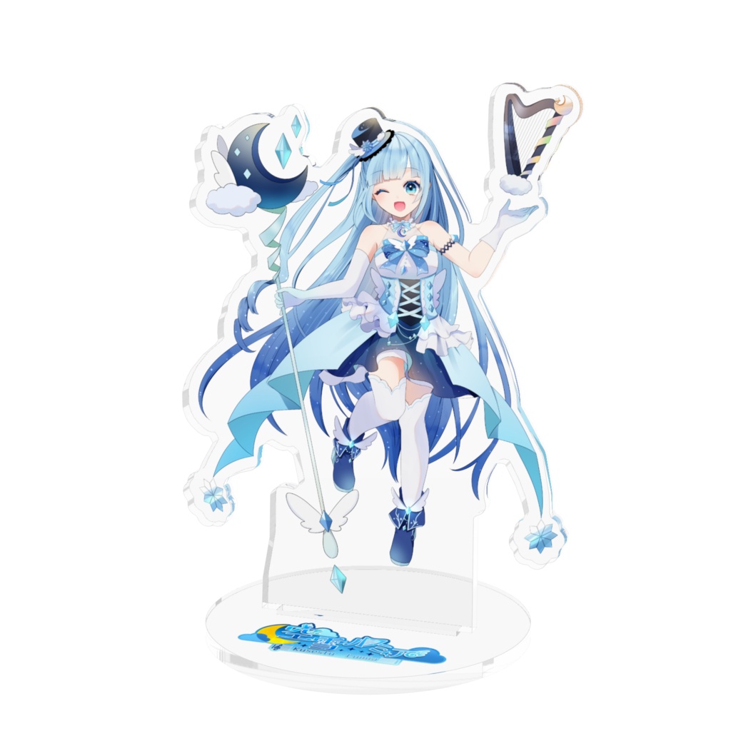 【空雪ルミア4周年】アクリルフィギュア・3種類 100x100mm