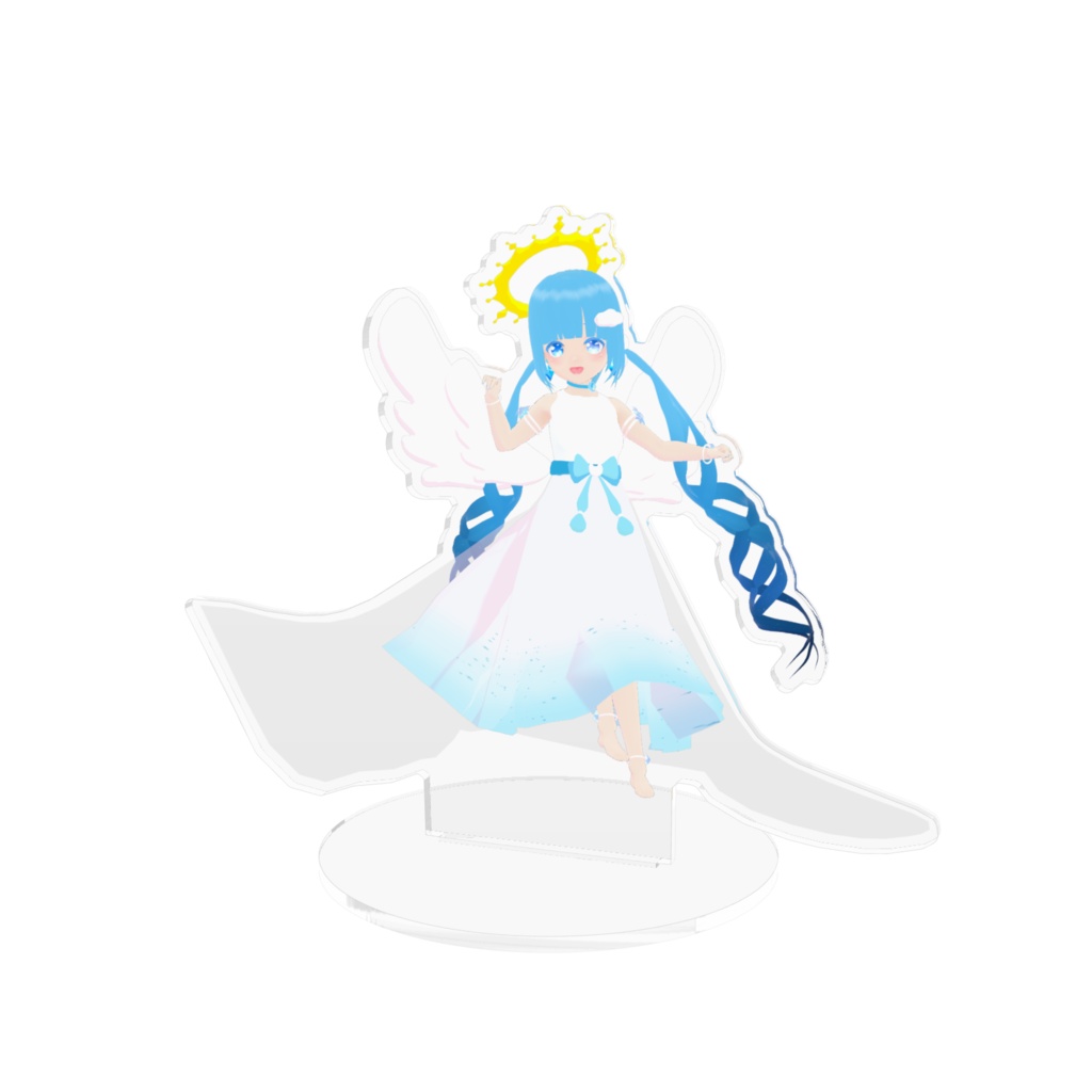 【空雪ルミア5周年】アクリルフィギュア - 160x160mm