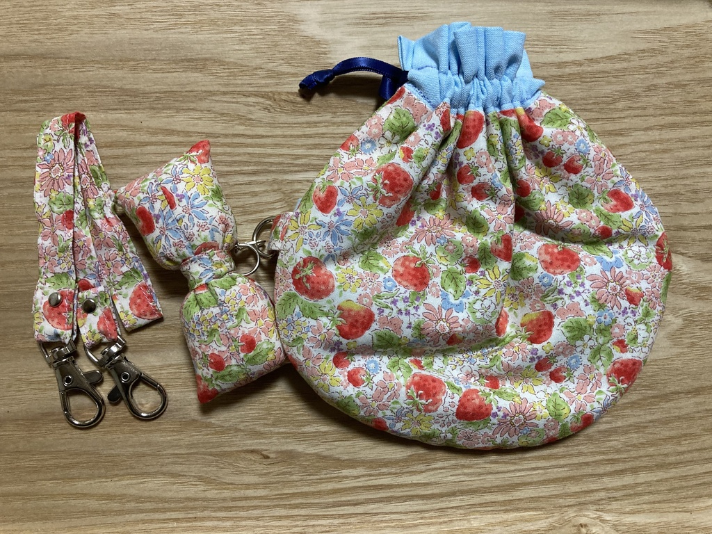 10cmぬい用 お布団 【おでかけ巾着】