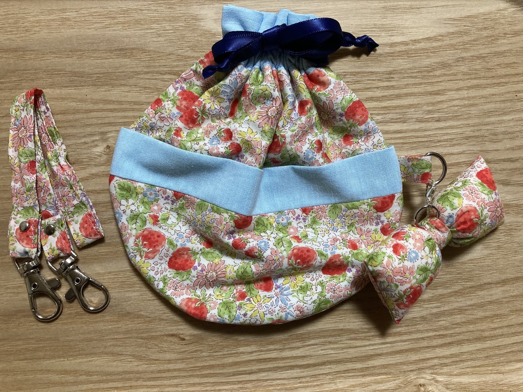 10cmぬい用 お布団 【おでかけ巾着】