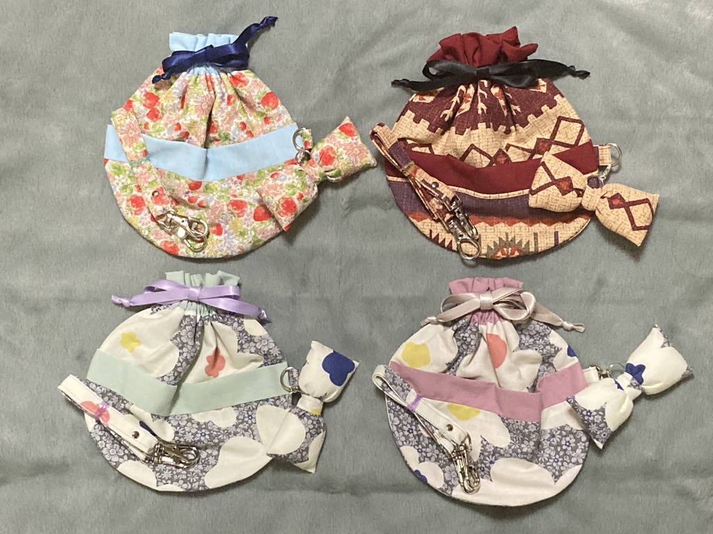 10cmぬい用 お布団 【おでかけ巾着】