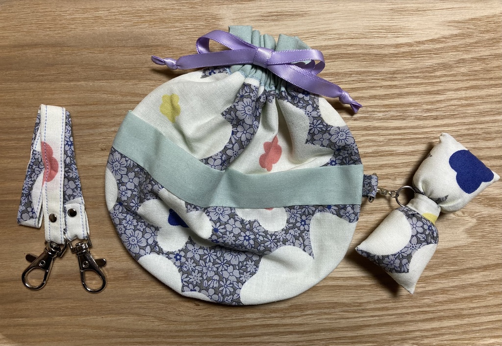 10cmぬい用 お布団 【おでかけ巾着】