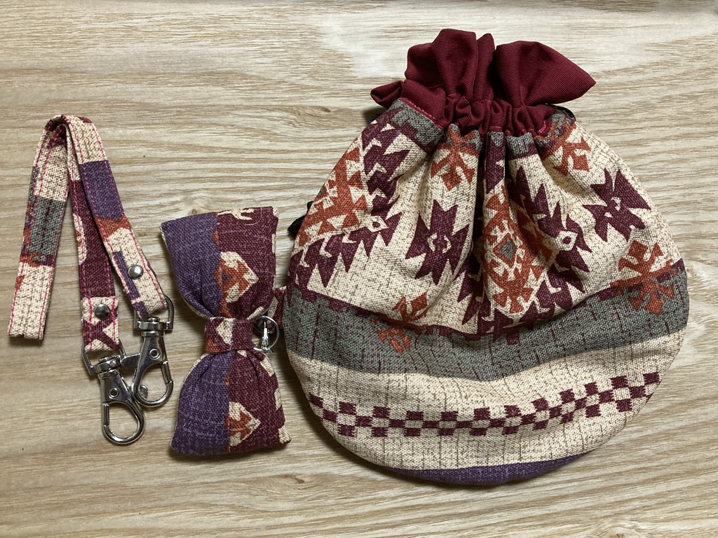 10cmぬい用 お布団 【おでかけ巾着】