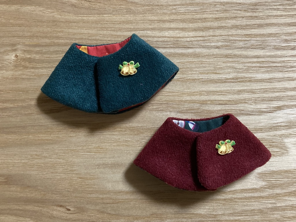 10㎝ぬいポンチョ【クリスマスポンチョ】
