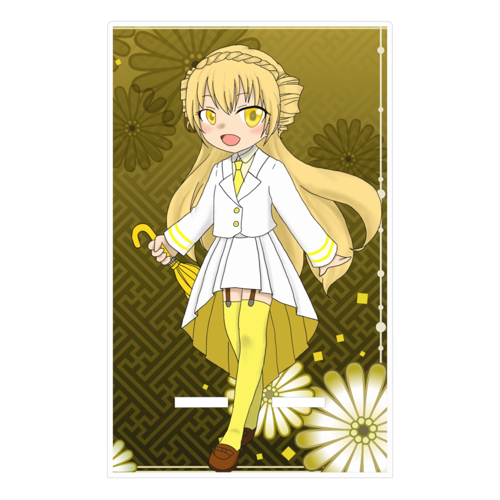 檸檬アクリルスマホスタンド