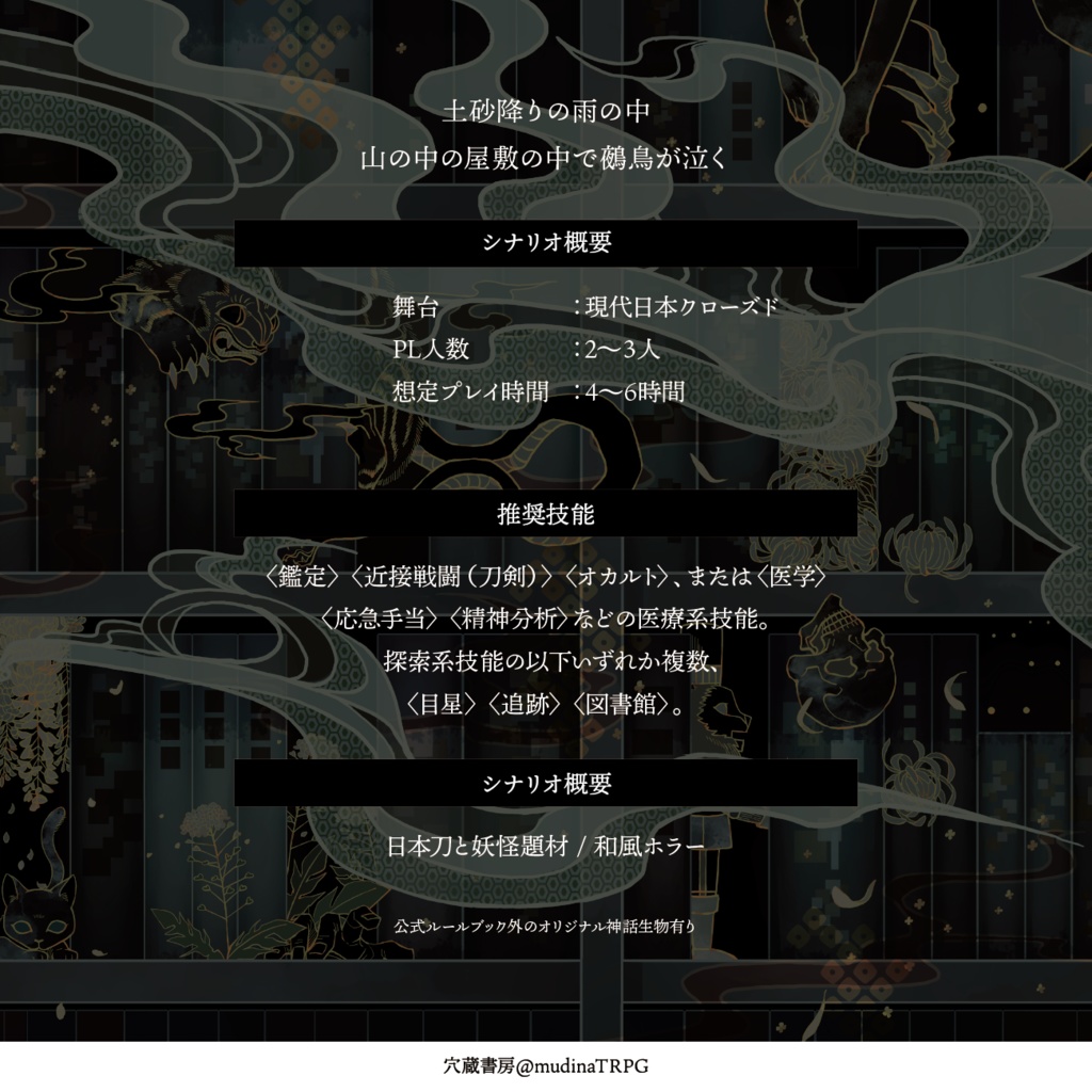 クトゥルフ神話TRPG シナリオ 新クトゥルフ神話TRPGシナリオ集ピーターセンの忌まわしき