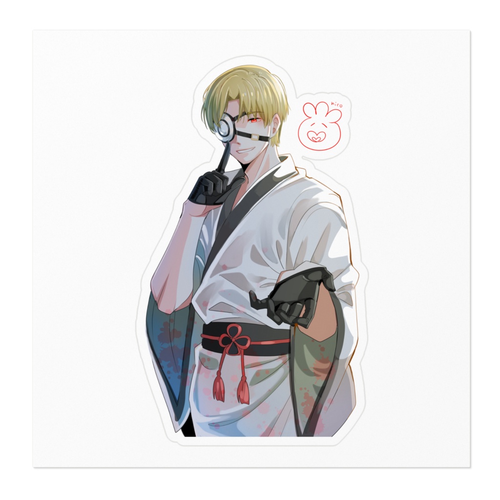 着物ステッカー