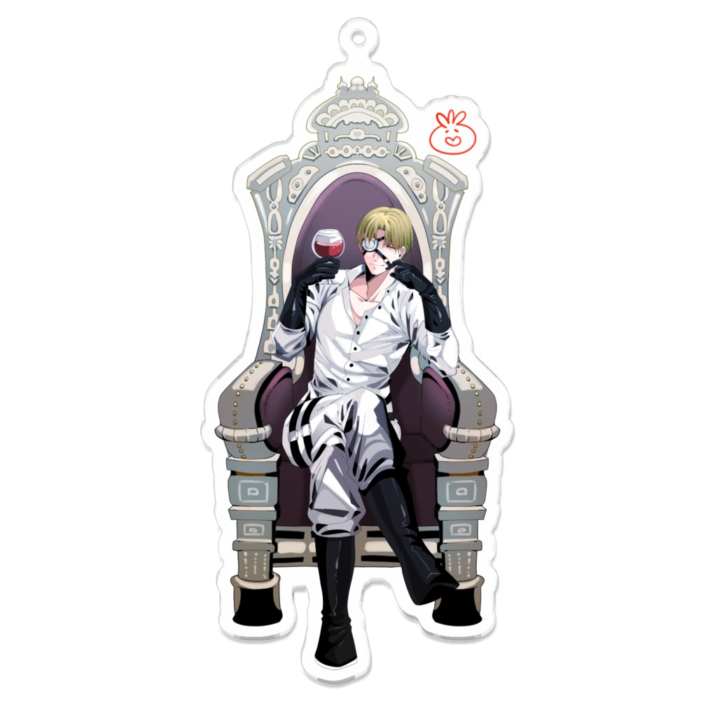 玉座×ななしん　アクリルキーホルダー