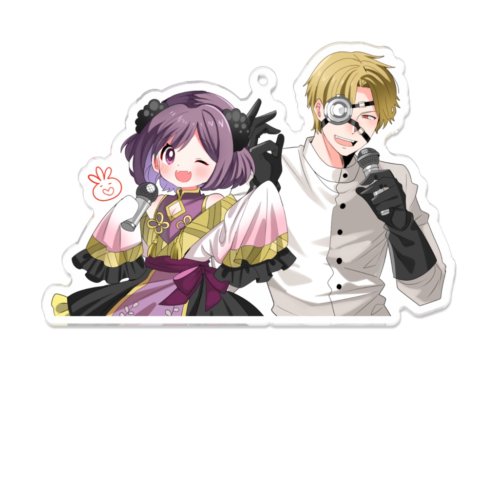 兄妹歌ってみた　アクリルキーホルダー