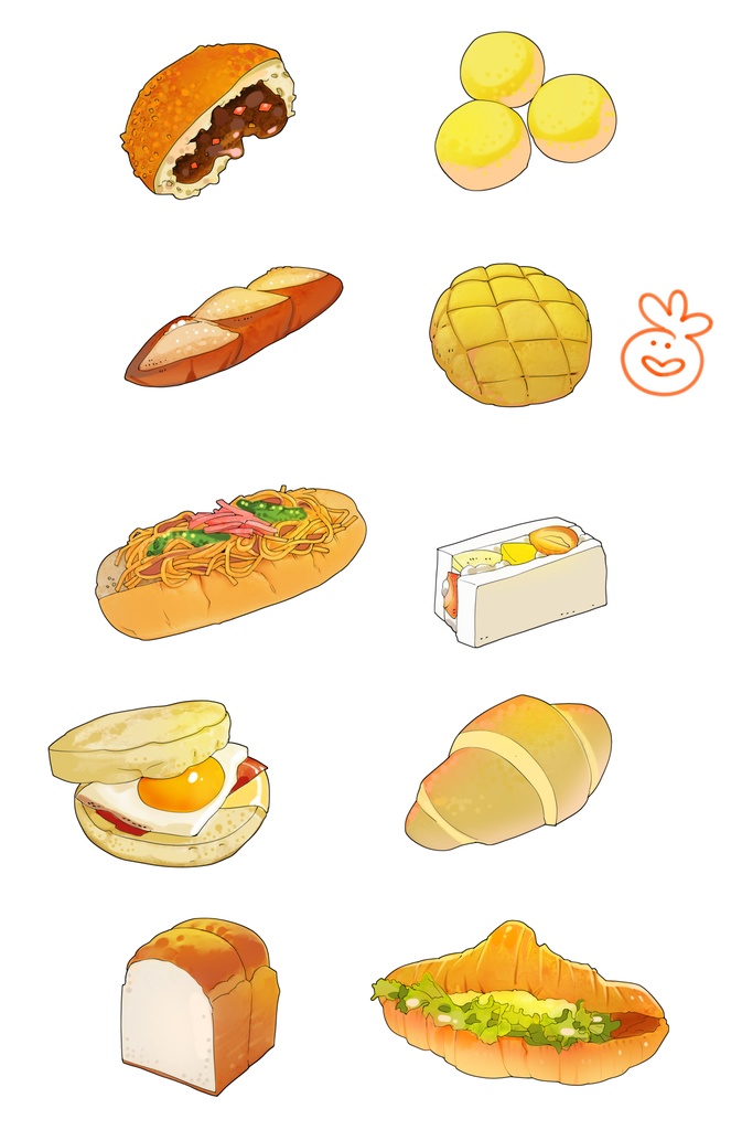 色々なパン達