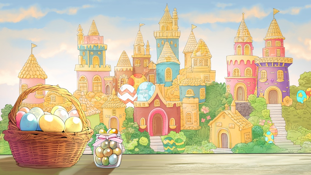 イースターイメージの背景