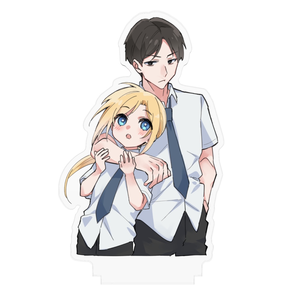 夏服純と守のアクリルフィギュア