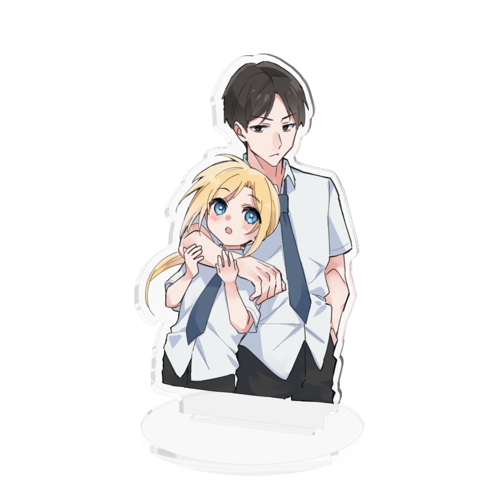 夏服純と守のアクリルフィギュア