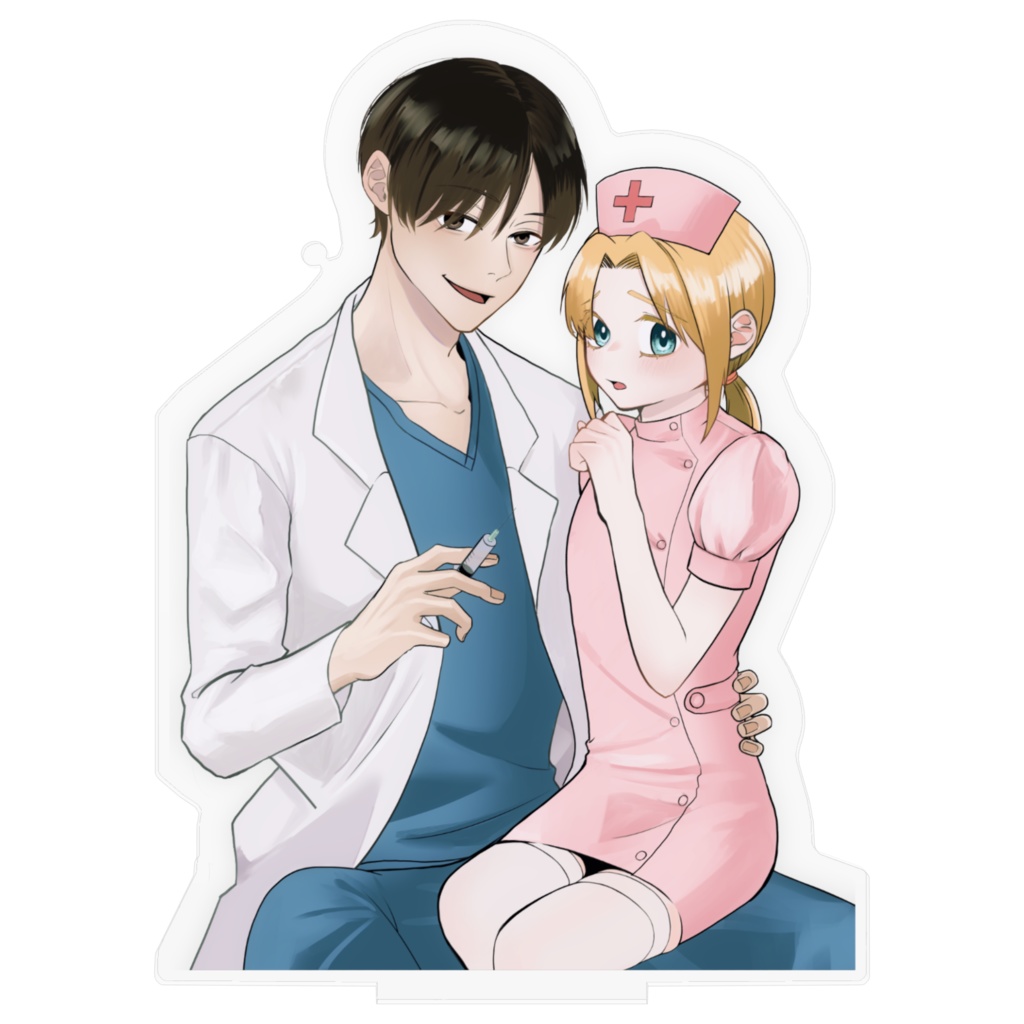 純と守のお医者さんごっこアクリルフィギュア
