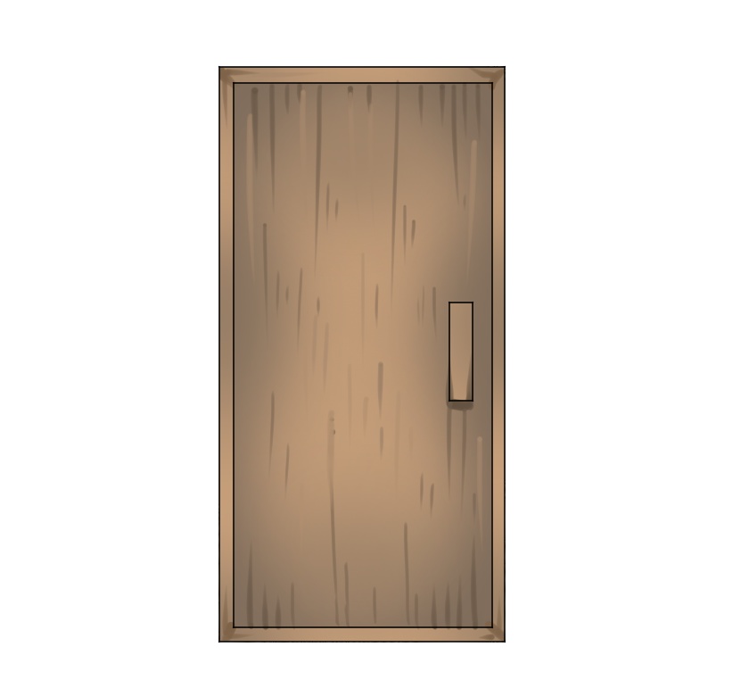 TRPG用白い部屋と家具素材