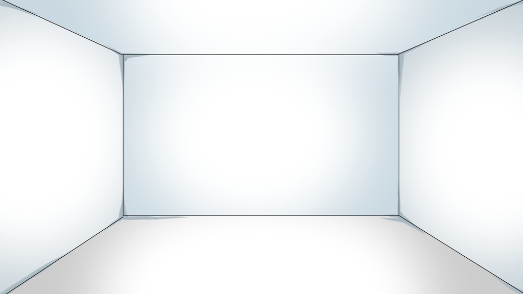 TRPG用白い部屋と家具素材