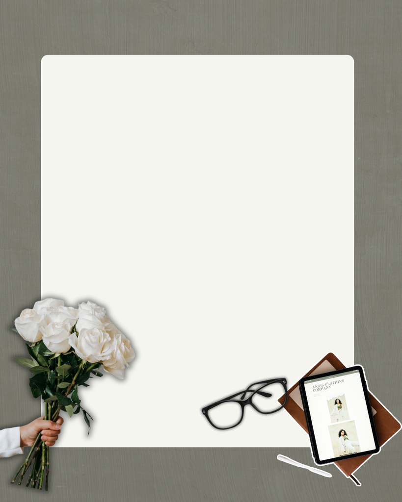 Digital Template Brown 【Canva】