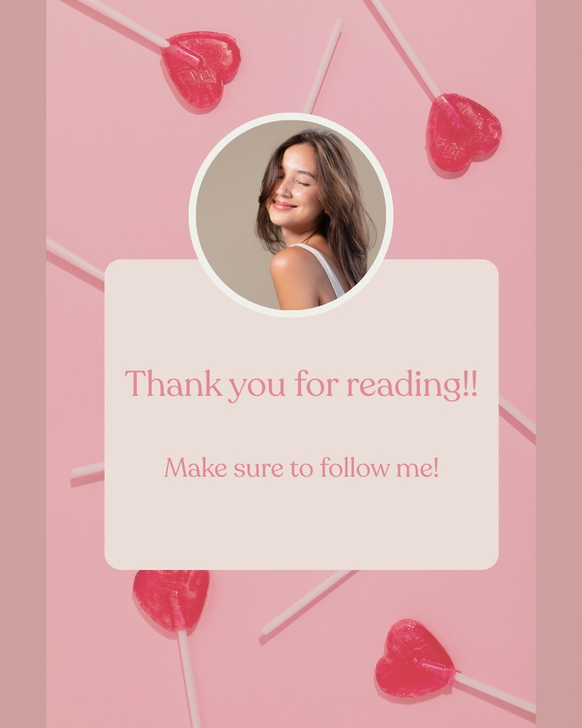 SOCIAL POSTS Pink【Canva】