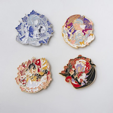 東方バッジ　セット