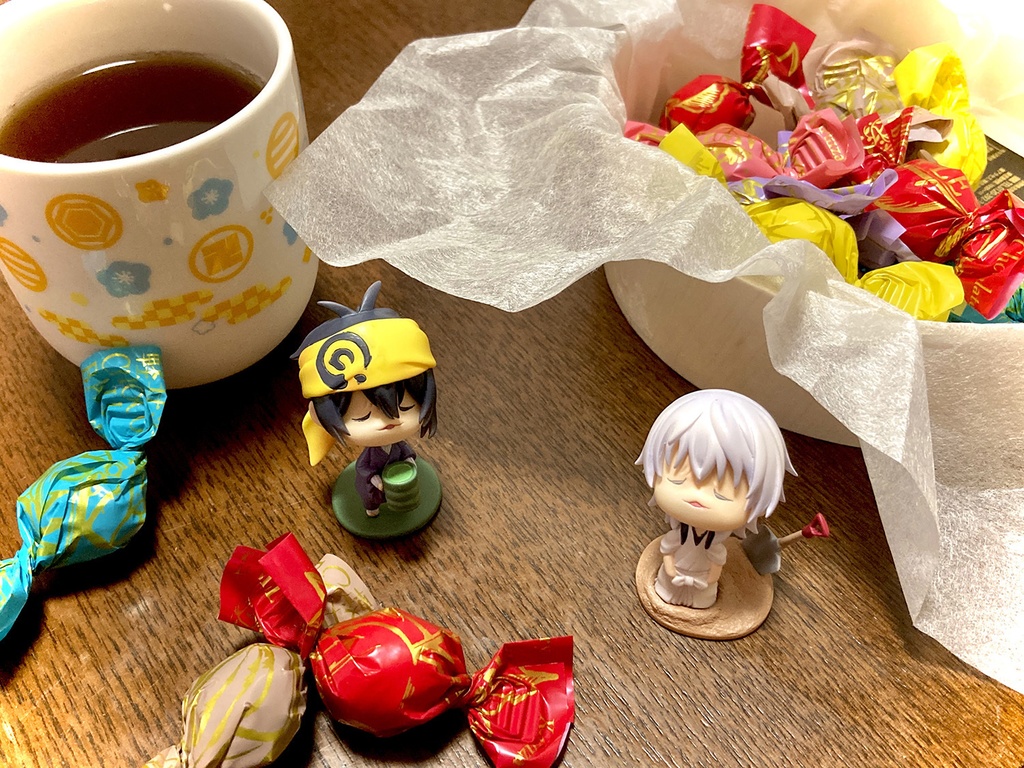 思ったよりお茶が苦かった三日月