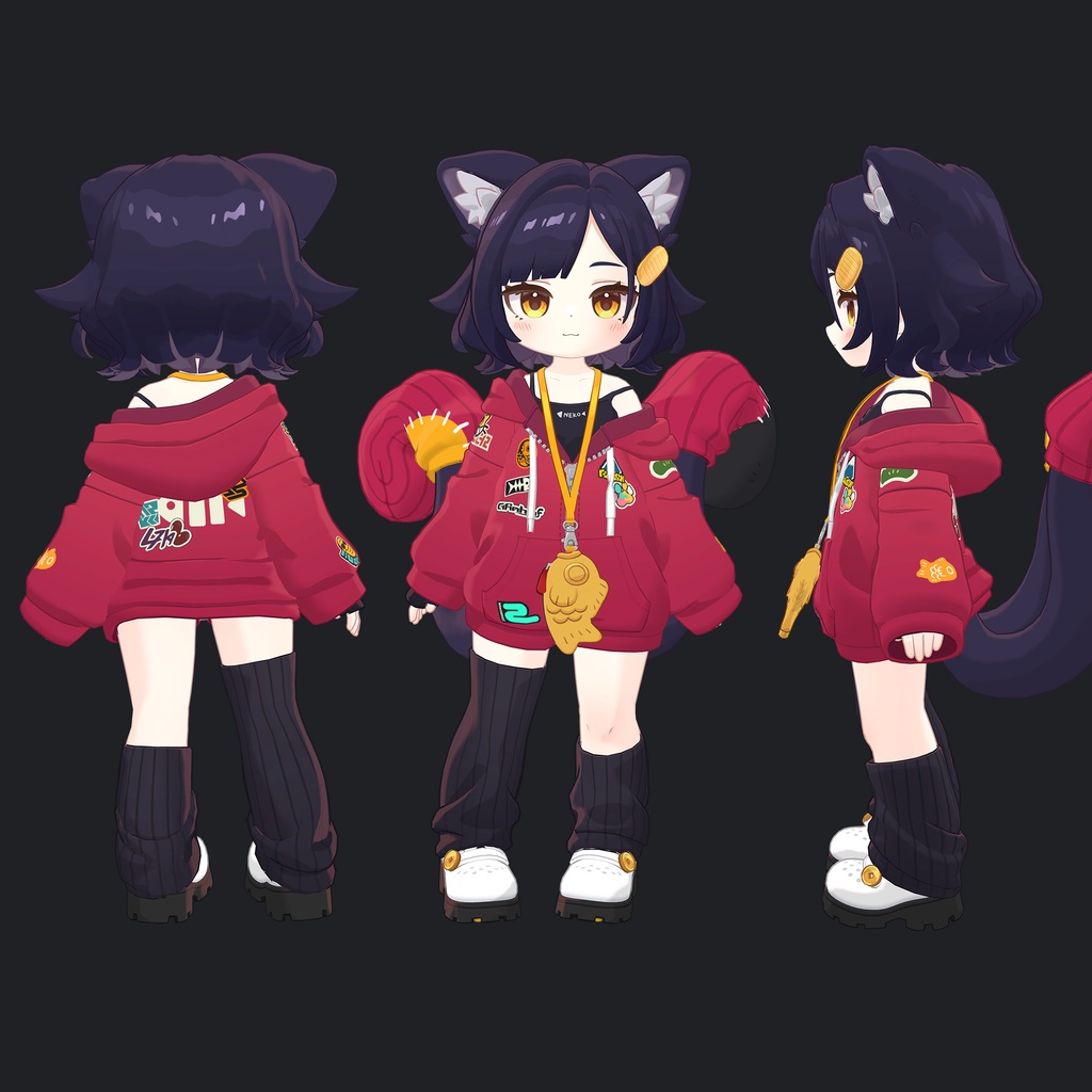 Poiyomi Materials: Azuki「アズキ」