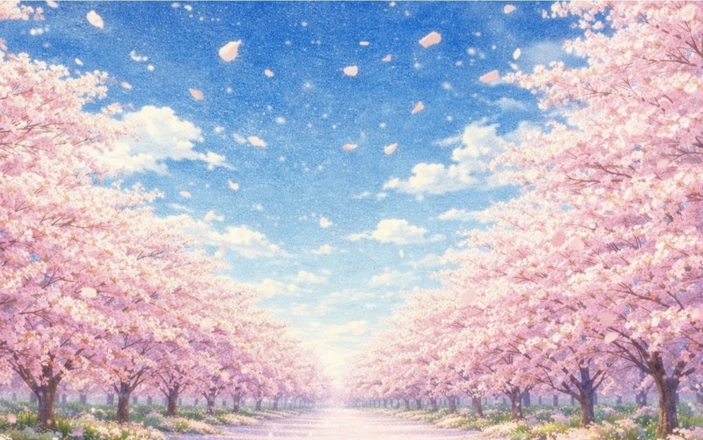 花びらが舞う、その先に — Beyond the Falling Petals —