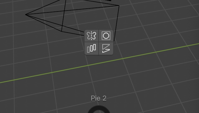 blenderのpieを自分で作れるアドオンPie Editor