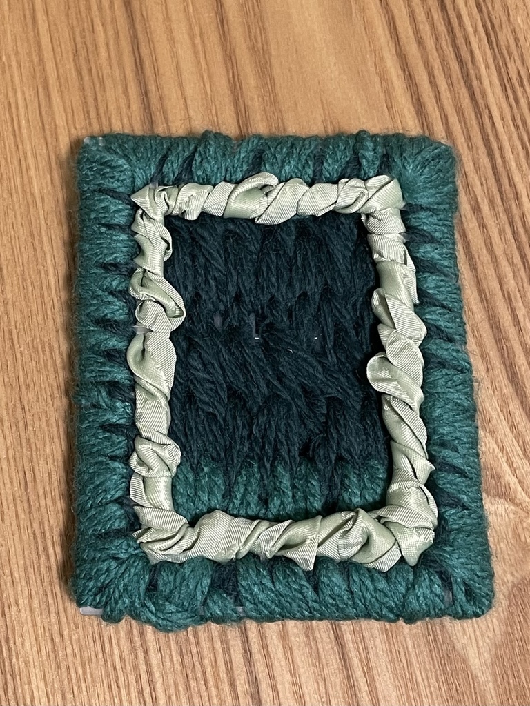 トレカデコケース レース緑２色