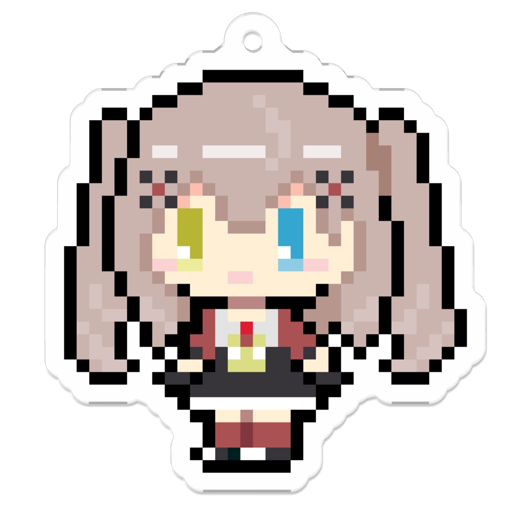 【二次創作】Lamuril Ragna X' アクリルキーホルダー【ドット絵】