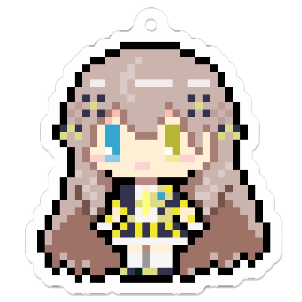 【二次創作】Lemuel Ragna X' アクリルキーホルダー【ドット絵】