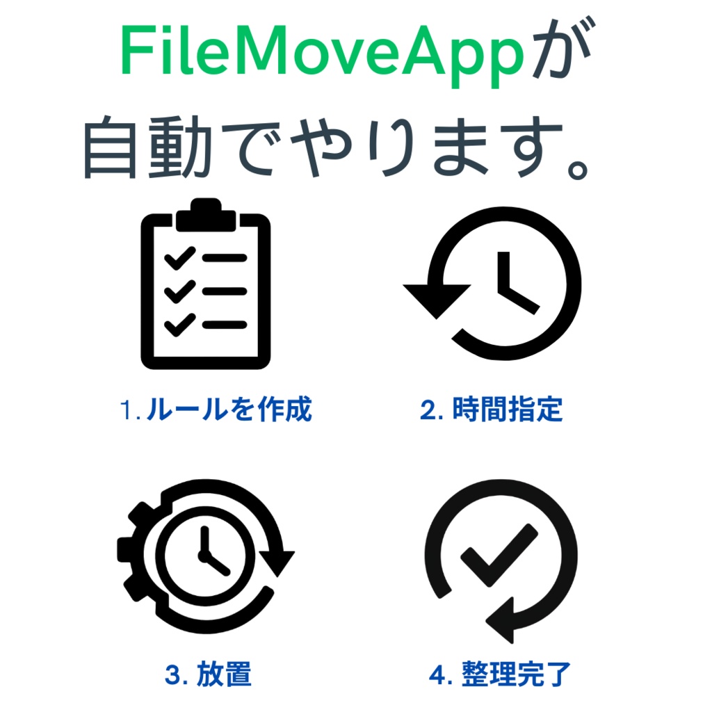 【Windows効率化】Auto Folder Move 帰宅中に自動でフォルダ整理する常駐ツール(整理ストレスをゼロに)
