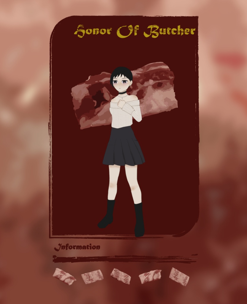 【ココフォリア素材】HonorOfButcher