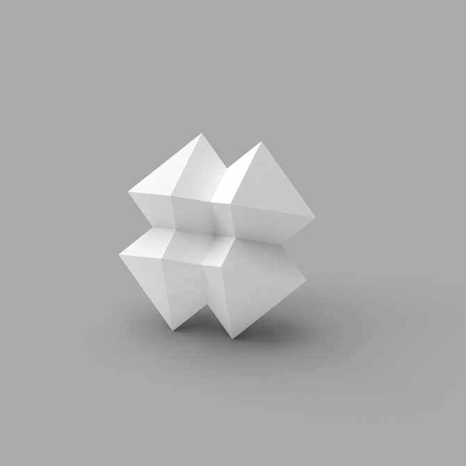 ソリッドな形 3Dデータ(STL)