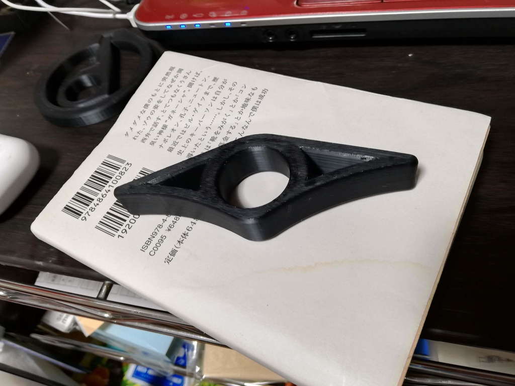 #5 ページホルダー 本 固定 ストッパー ハンドメイド 3Dプリンター