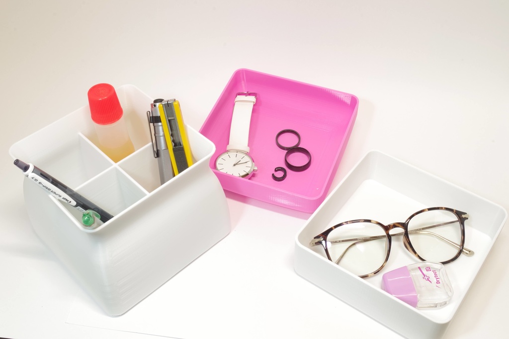 #17 ❆冬の新作ペン立て祭り❆いろんな文具をひとまとめ~文具ポッド(スクエアタイプ)~